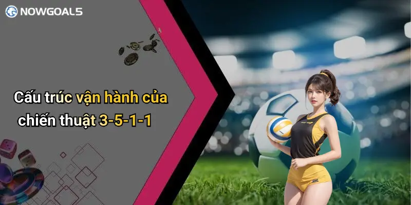 Cấu trúc vận hành của chiến thuật 3-5-1-1