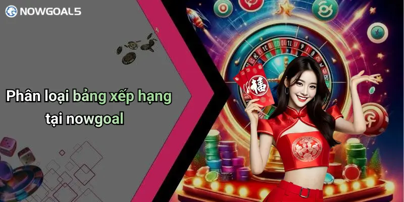 Phân loại bảng xếp hạng tại nowgoal