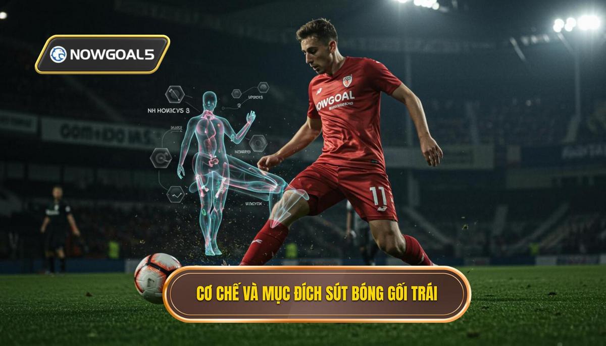1. Phân tích Cơ chế Sinh học và Mục đích của Kỹ thuật sút bóng bằng đầu gối trái