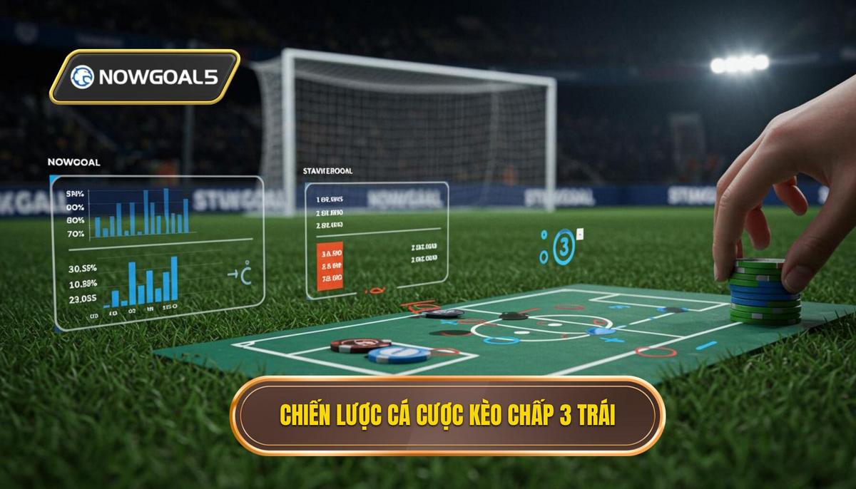 Chiến Lược Áp Dụng Mẹo Cá Cược Kèo Chấp 3 Trái Hiệu Quả