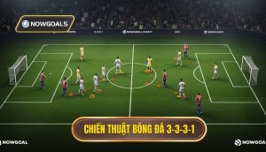 Chiến thuật bóng đá 3-3-3-1