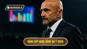 Bảng xếp hạng bóng đá Ý 2025
