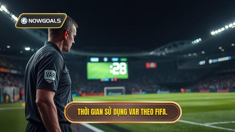1. Thời gian sử dụng VAR theo FIFA.