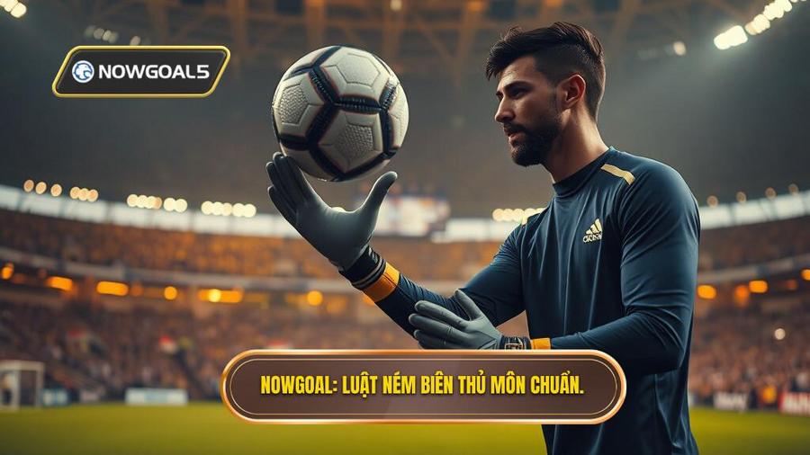 NOWGOAL_ Luật ném biên thủ môn chuẩn.