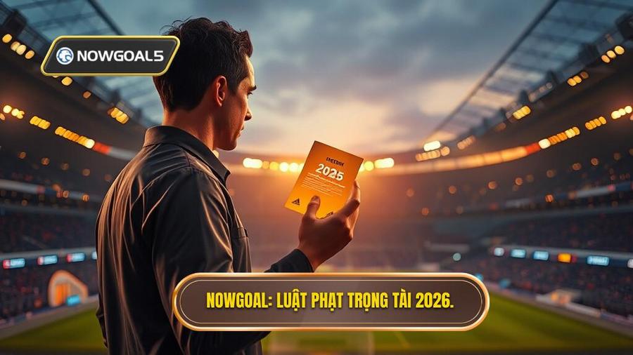 NOWGOAL_ Luật phạt trọng tài 2026.