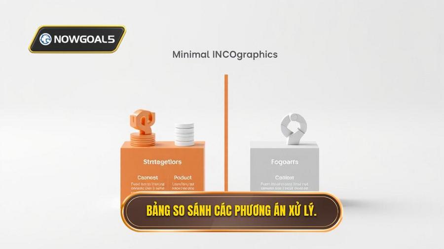 Bảng so sánh các phương án xử lý.