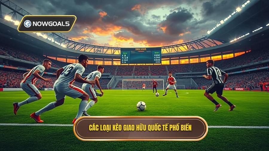 Các loại kèo giao hữu quốc tế phổ biến