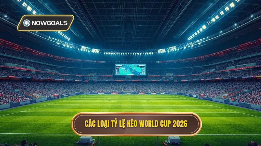 Các loại tỷ lệ kèo World Cup 2026