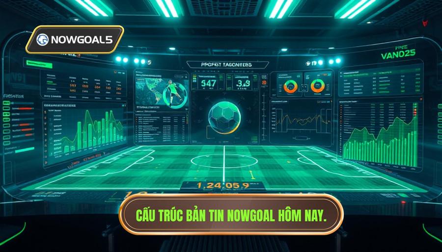 Cấu trúc bản tin Nowgoal hôm nay