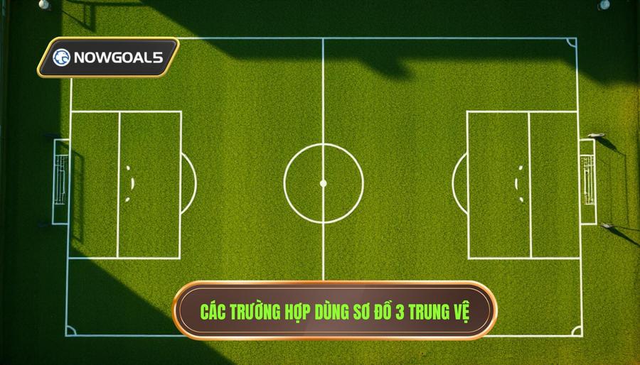 Khi nào đội bóng sử dụng sơ đồ 3 trung vệ? Những trường hợp điển hình