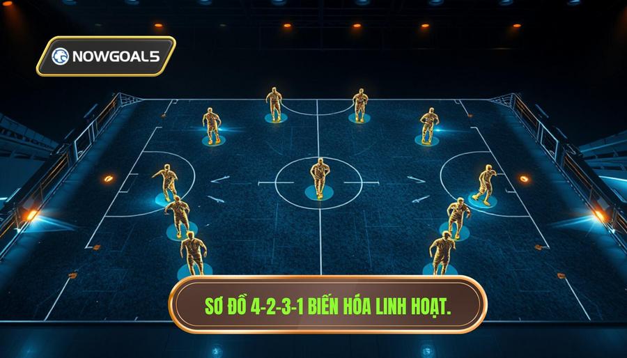 Sơ đồ 4-2-3-1: Sự lên ngôi của sự biến hóa